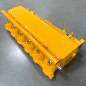 CSF 8200NY Charge-Air Cooler Manifold in Nitro Yellow