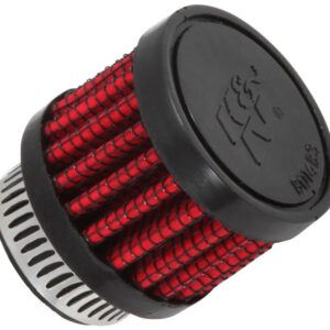K&N Filters 62-1560 crankcase vent filter with black rubber top