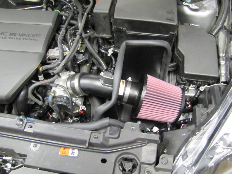 Installation components of K&N 69-6013TTK Cold Air Intake System