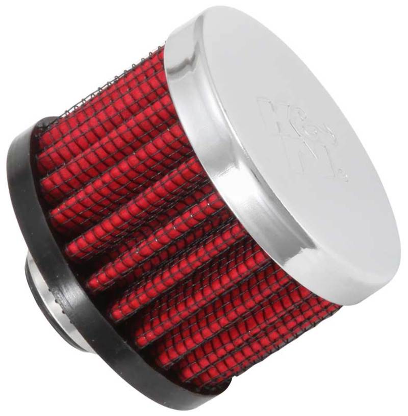 K&N Filters 62-1320 crankcase vent filter with chrome top