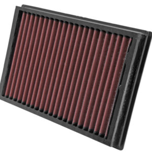 K&N 33-2877 High-Flow Air Filter - Washable and Reusable