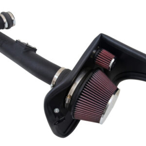 K&N Filters 63-3083 air intake system with high-density polyethylene tube