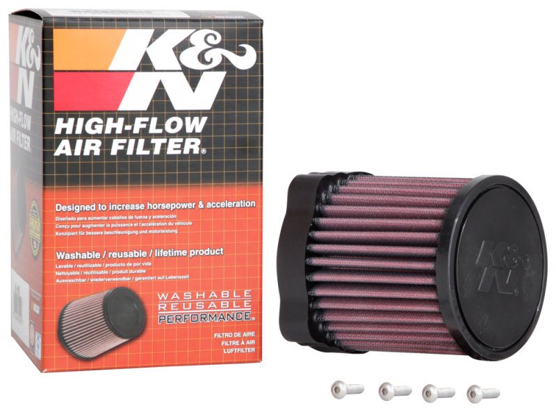 Close-up of K&N HA-5019 Air Filter showing premium oiled cotton gauze