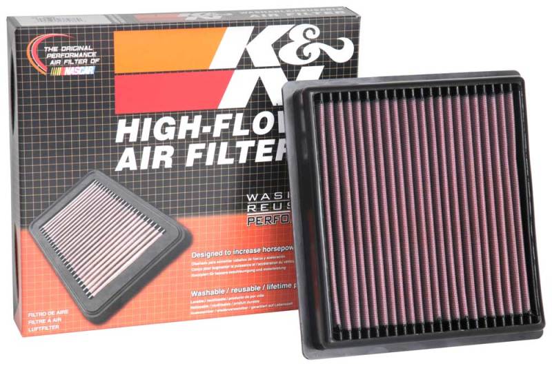 K&N 33-5092 High-Flow Air Filter for Subaru WRX STI - Image 4