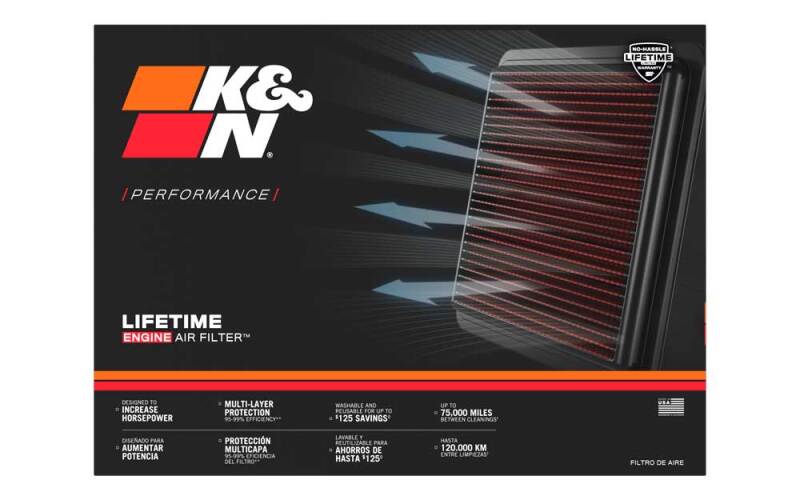 K&N 33-5160 High-Flow Air Filter - Image 5