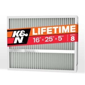 K&N HVC-8-51625 washable HVAC filter for superior airflow