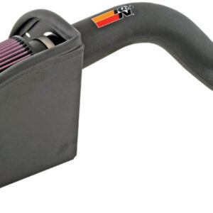 K&N Filters 57-3509 Air Intake System with high-density polyethylene tube