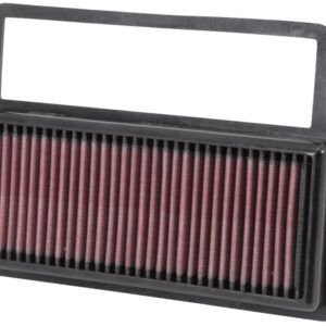 K&N 33-3014 High-Flow Air Filter with layered cotton media
