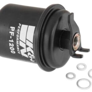 K&N PF-1200 Performance Fuel Filter with carbon steel housing