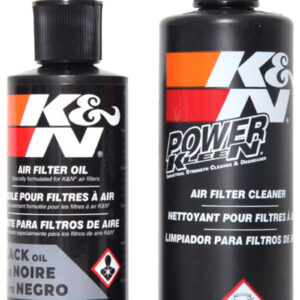 K&N Filters Recharger Kit 99-5050BK with cleaner and oil