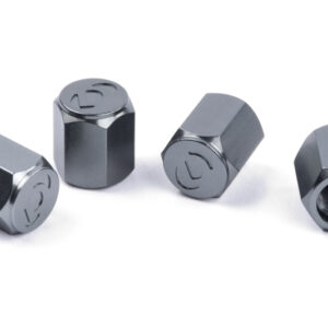 Dinan D757-0009 gunmetal valve stem caps