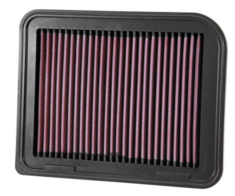 Close-up of K&N 33-3015 air filter design