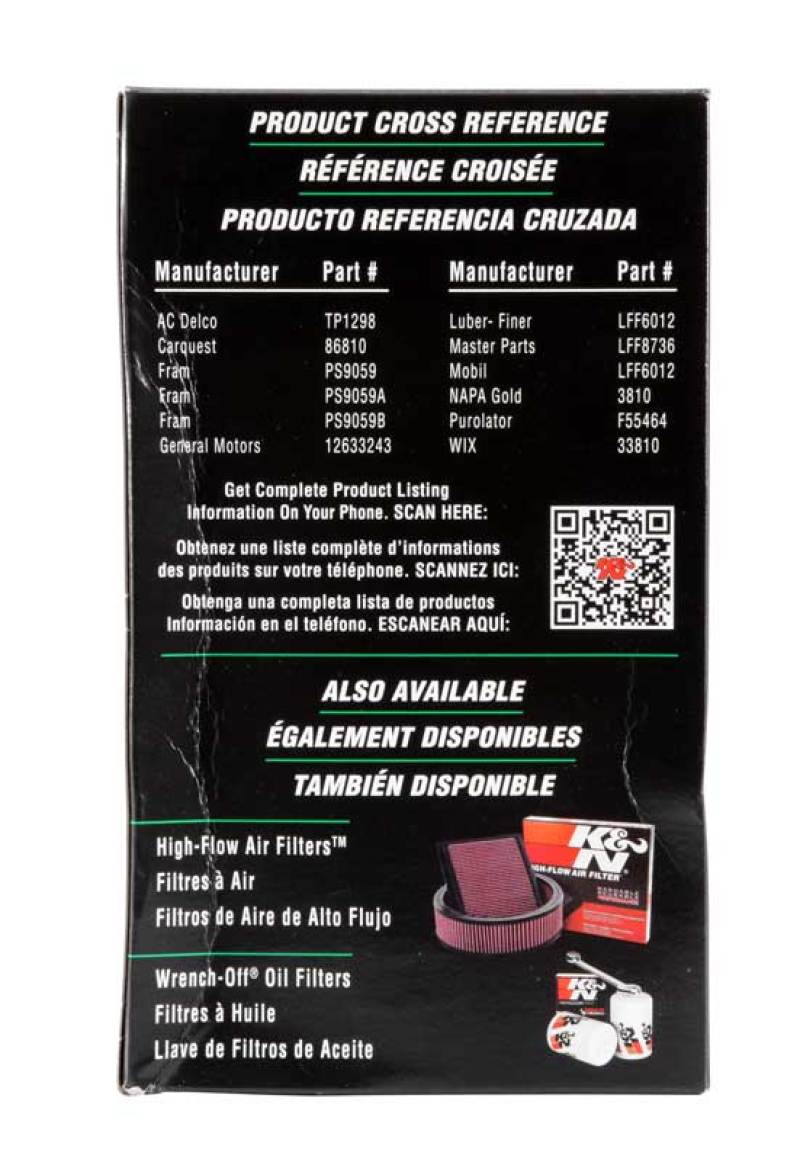 K&N Filters PF-3000 Performance Fuel Filter - Image 6