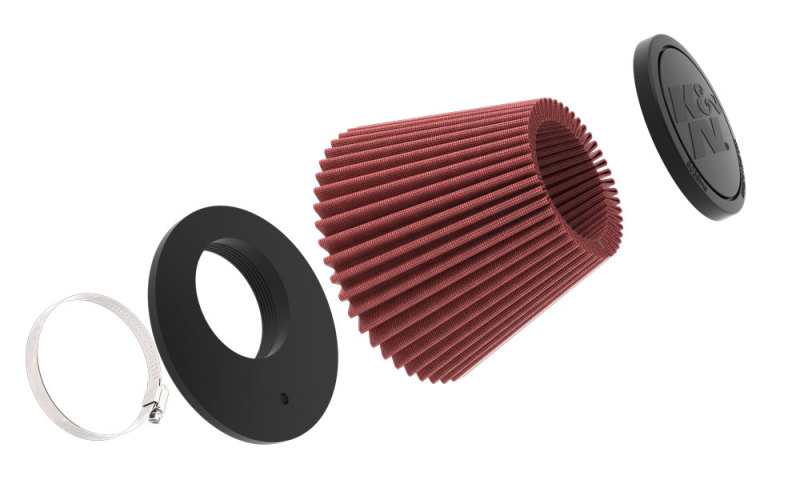 K&N Filters RU-9670 Air Filter showcasing its flexibility