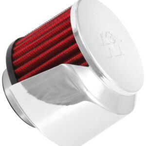 K&N Filters 62-1514 crankcase vent filter with chrome top