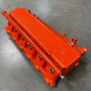 CSF 8200TTS Charge-Air Cooler Manifold in Tangerine Twist Sparkle