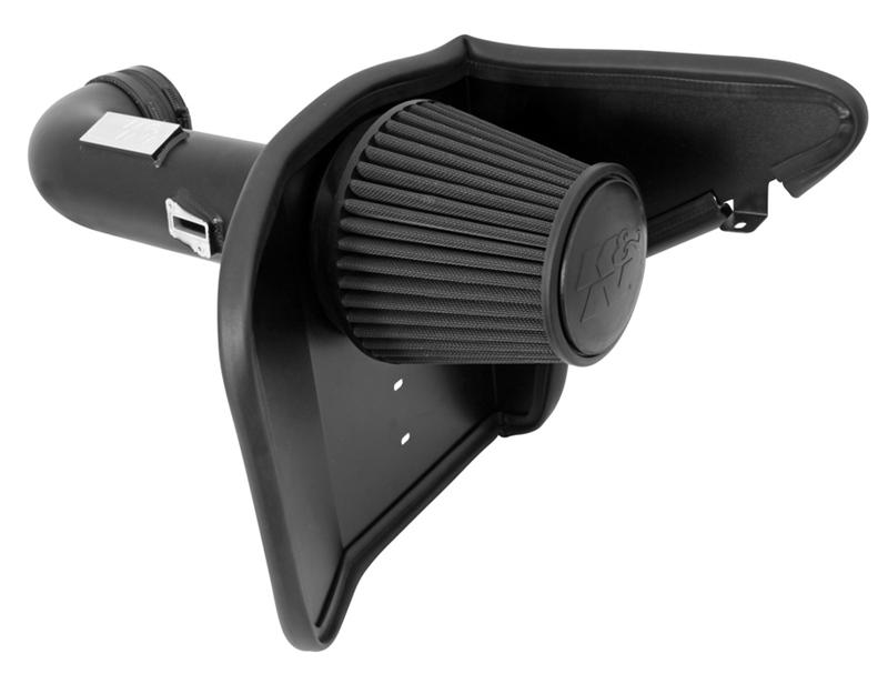 Steel heat shield included with K&N Filters 71-2582