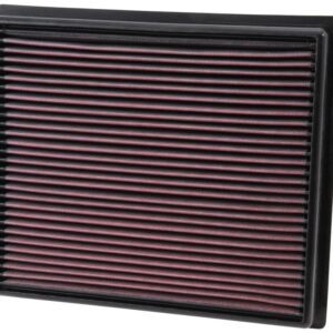 K&N Filters 33-5017 High-Flow Air Filter with layered, oiled cotton media