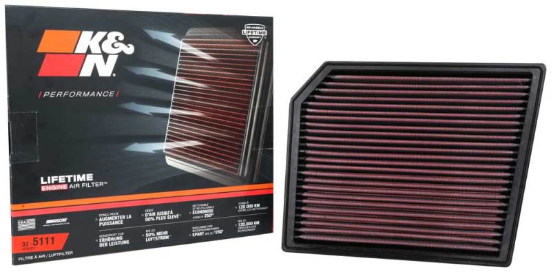 K&N 33-5111 High-Flow Air Filter - Image 4