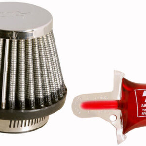 K&N Filters RC-2490 Universal Air Filter with pliable rubber flanges
