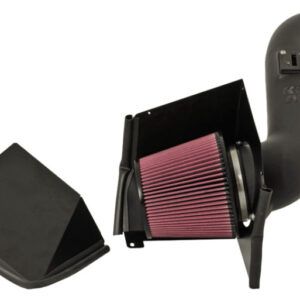 K&N Filters 57-3066 Air Intake System with high-density polyethylene tube