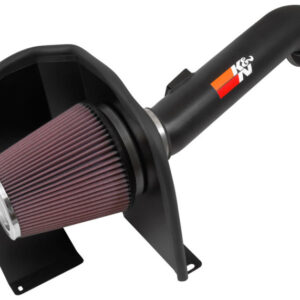 K&N Filters 77-3090KTK cold air intake system with aluminum intake tube