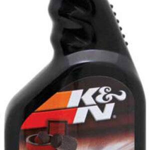 K&N 99-0624 synthetic air filter cleaner in a 32 oz spray bottle