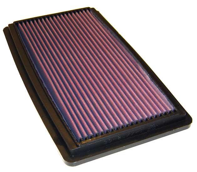 K&N 33-2177-1 air filter package dimensions