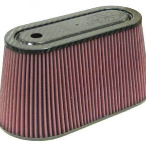 K&N Filters RP-5070 Universal Air Filter with carbon fiber top