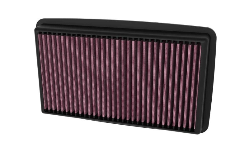 High-flow air filter by K&N