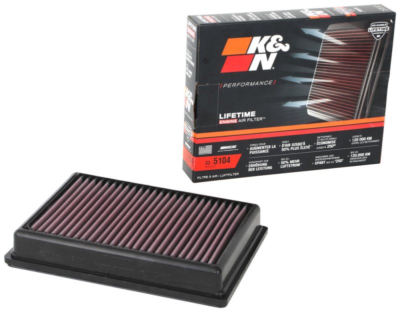 K&N 33-5104 High-Flow Air Filter for Ford Transit Connect - Image 4