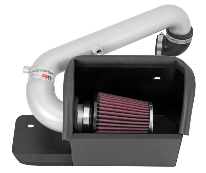 K&N Filters 69-3303TS Cold Air Intake System with aluminum intake tube