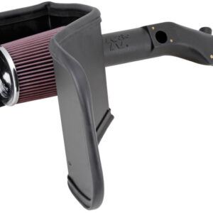 K&N Filters 63-9023 Air Intake System with high-flow air filter
