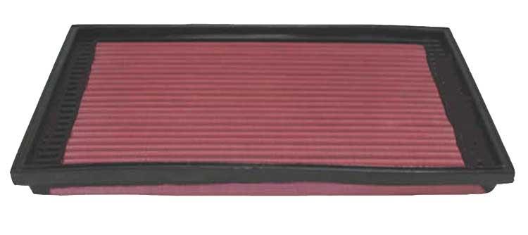 Washable and reusable K&N 33-2079 air filter in packaging