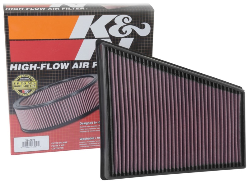 K&N 33-3078 High-Flow Air Filter for Porsche 718 Models - Image 5