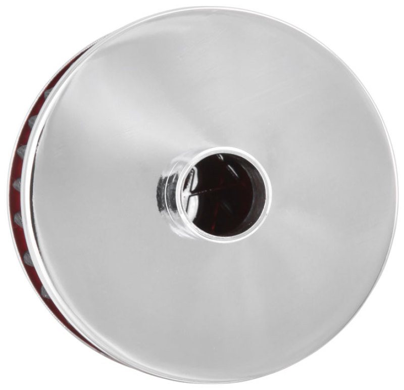 Close-up of K&N 62-1160 zinc tube for venting applications