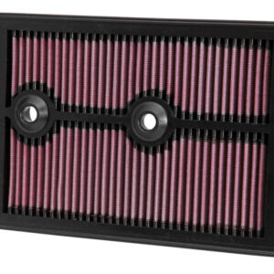 K&N Filters 33-3004 High-Flow Air Filter with layered cotton media