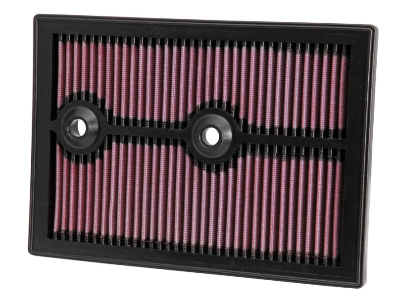 K&N Filters 33-3004 High-Flow Air Filter with layered cotton media