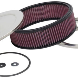 K&N Filters 60-1120 Custom Air Cleaner Assembly with base and top plate