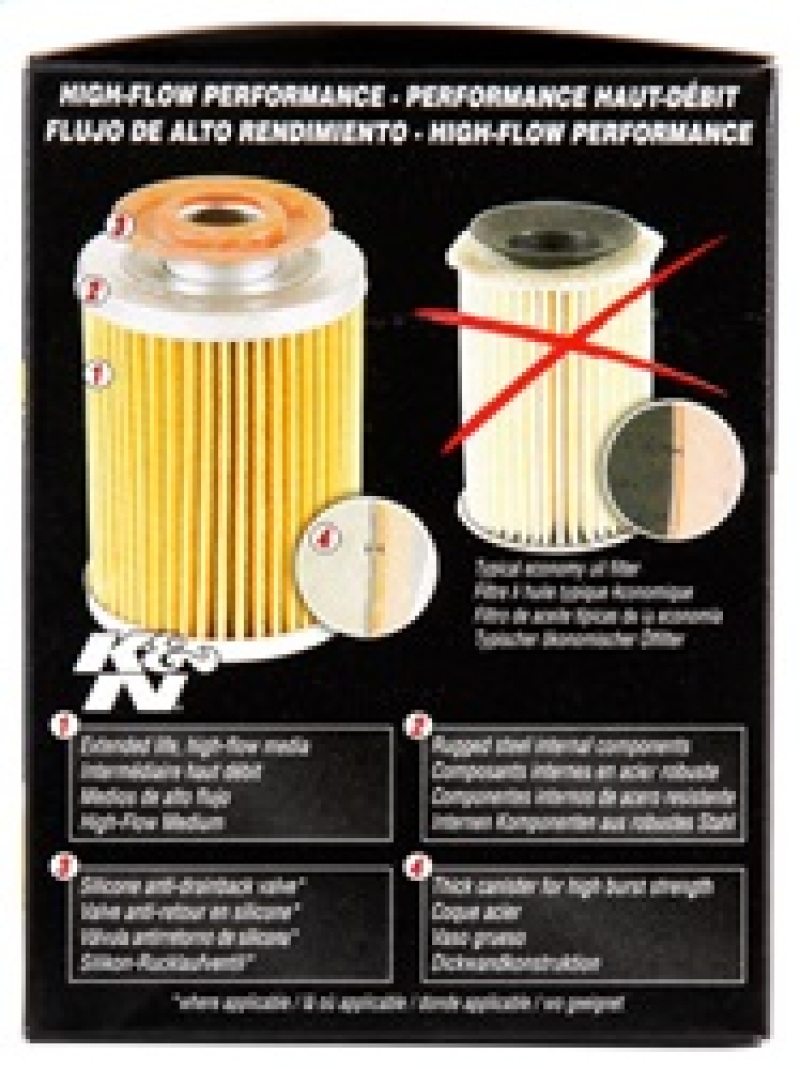 K&N HP-2003 Premium Oil Filter for Engine Protection - Image 10