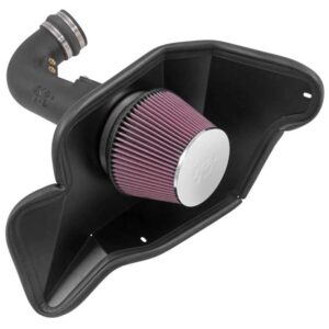 K&N Filters 63-2590 air intake system with high-flow air filter