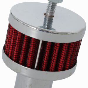 K&N Filters 62-1130 crankcase vent filter with chrome-plated steel