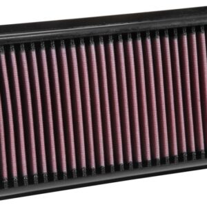 K&N 33-3081 High-Flow Air Filter - Washable and Reusable