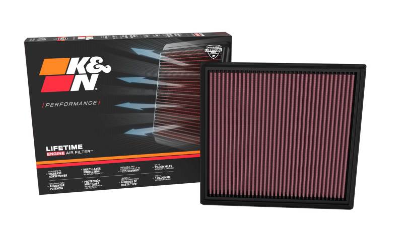 K&N 33-5138 High-Flow Air Filter for Ford E-Series - Image 4