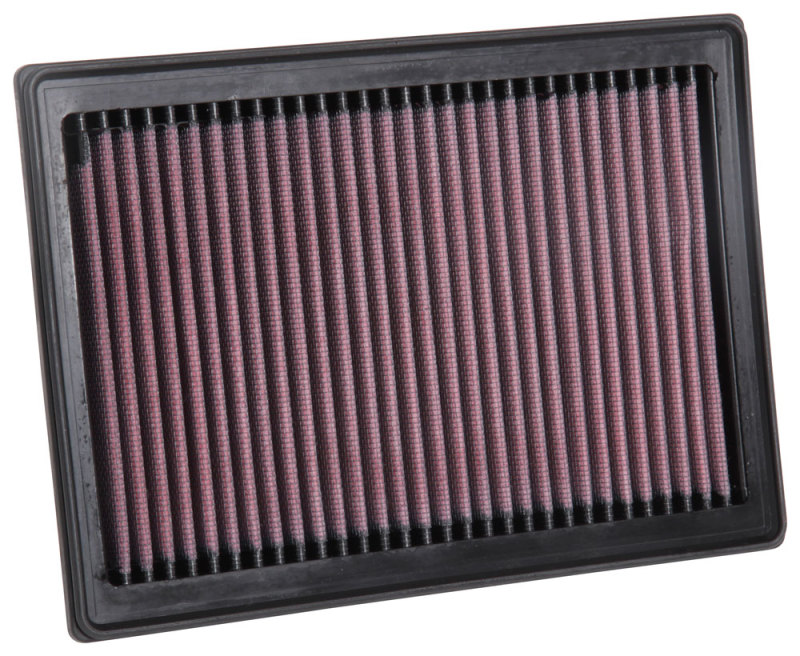 K&N washable air filter for automotive use