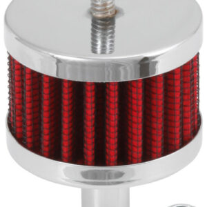 K&N Filters 62-1100 crankcase vent filter with chrome-plated steel base