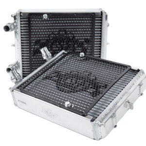 CSF 8190 High-Performance All-Aluminum Auxiliary Radiator front view