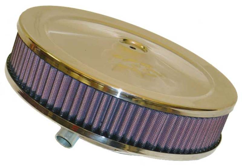 K&N Filters 60-1110 custom air cleaner assembly front view