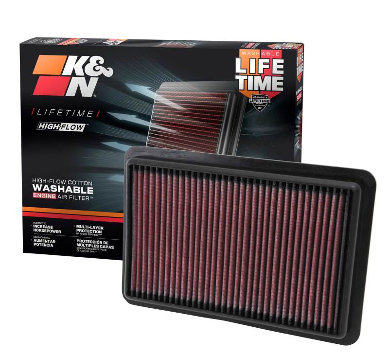 K&N Filters 33-2480 High-Flow Air Filter - Image 8