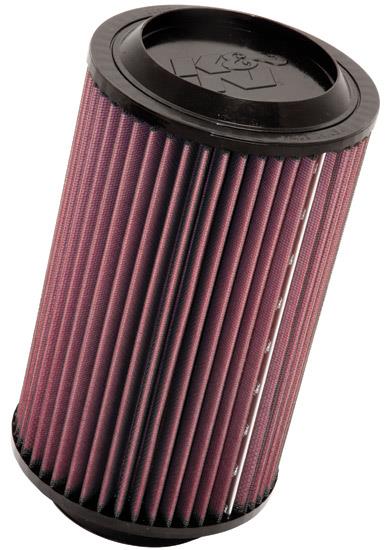Close-up of K&N E-1796 washable air filter